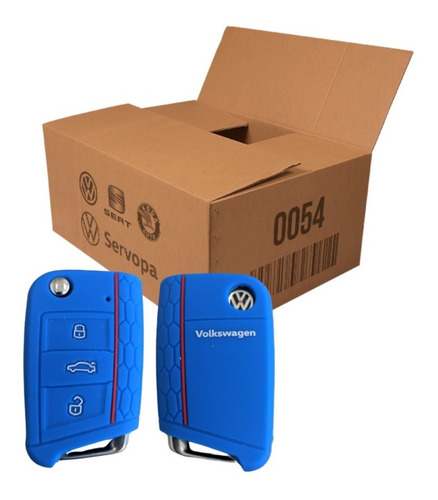 Capa Silicone Chave Canivete Golf Novo Polo Virtus Vw