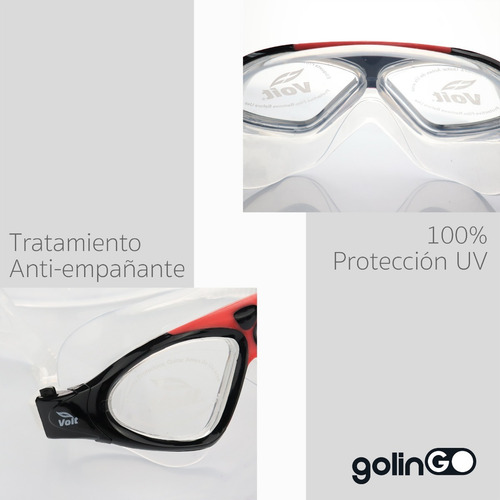 Goggle Voit Ultra Deportes Natación G-395 Competencia