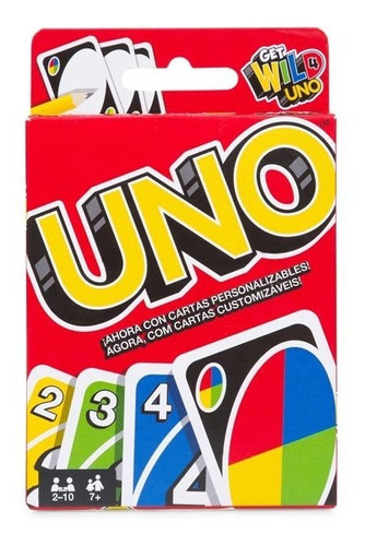 Juego De Mesa Cartas Uno Original Nuevo