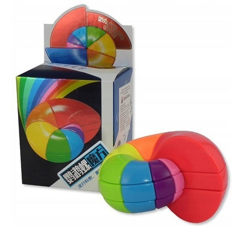 Cubo Rubik Fanxin Nautilus Caracol Estructura Stickerless