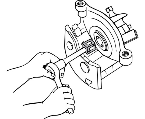 Herramienta Lisle Para Empujar Piston De Caliper De Freno
