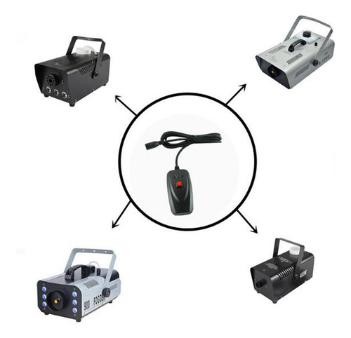 Maquina De Humo Controlador Con Cable Portátil 3pins Xlr
