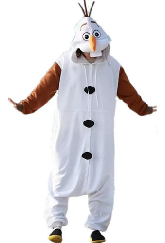 * Disfraz De Cosplay De Olaf De Frozen, Set Navideño Infanti