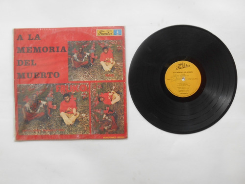 Lp Vinilo Fruko A La Memoria Del Muerto Fuentes Col2 1972 