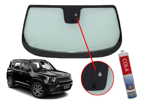 Parabrisa - Jeep Renegade - P/ Sensor