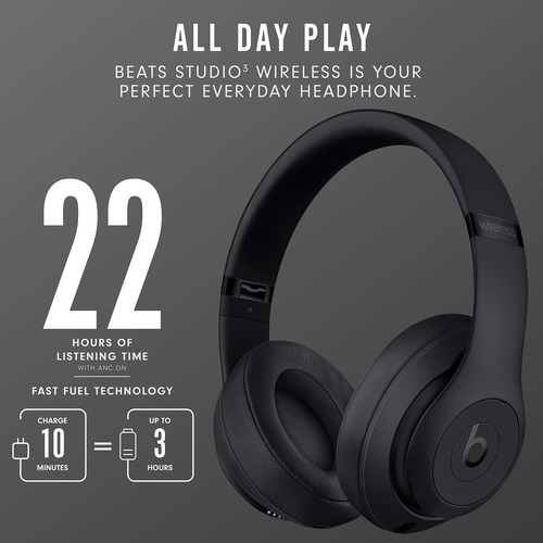 Auriculares Inalámbricos Beats Studio3 Con Cancelación De Ru
