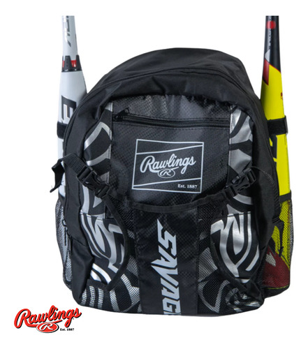 Mochila De Béisbol Savage Rawlings.