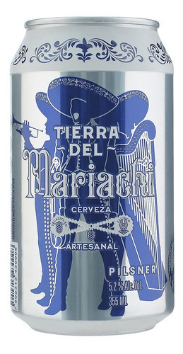Cerveza Artesanal Clara Tierra De Mariachi 355ml - 6 Pack