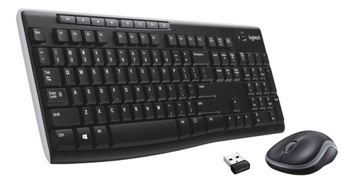 Logitech Wireless Keyboard And Mouse Combo Para Windows, 2.4