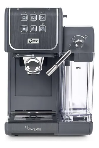 Cafeteira Expresso Oster PrimaLatte Touch Cinza BVSTEM6801