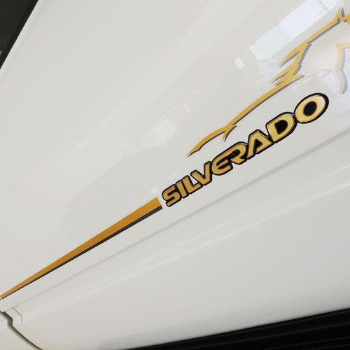 Kit Faixas Adesivos Silverado D20 Chevrolet Resinados 2000