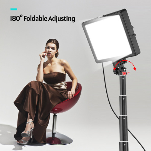 R Andoer - Kit De Luz De Vídeo Led Usb Para Fotografía