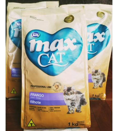Max Cat Gatitos Pack * 3 Kg - Kg A $7778