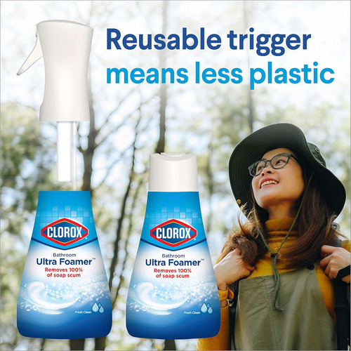 Clorox Bathroom Ultra Foamer, Household Essentials, Fresh...