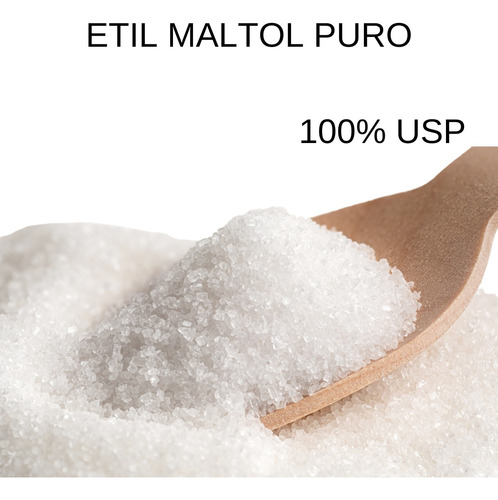 Etil Maltol Puro 1kg - 100% Pó Cristalino Usp