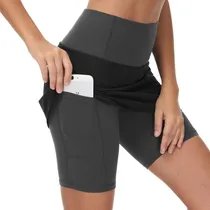 Comprar Deportes Tenis Pantalones Cortos De Yoga Falda De Fitness Fa