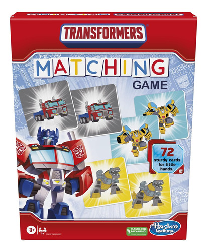 Juego De Memoria De Transformers Hasbro Gaming