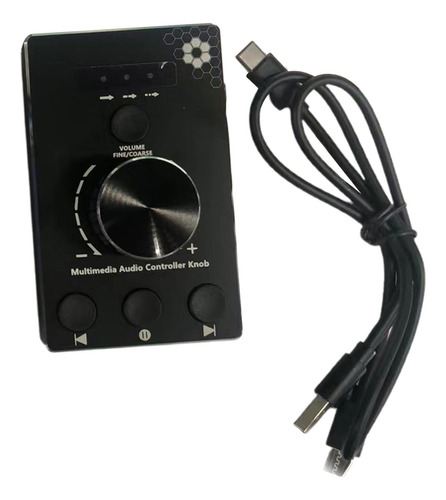 Botón De Control De Volumen Usb Video Ordenador Altavoces