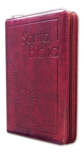 Biblia Letra Gigante Con Cierre Bordo Reina Valera 1960