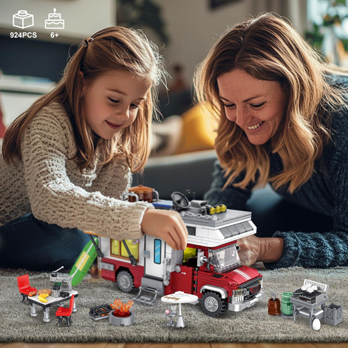 Juego De Construcción Furgoneta Camper Lego Rvs Ews