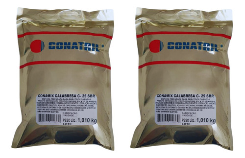 Kit 2  Temperos Linguiça Conamix Calabresa Fresca 1kg