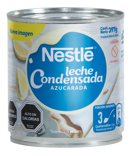 Leche Condensada Nestlé Lata 397 G