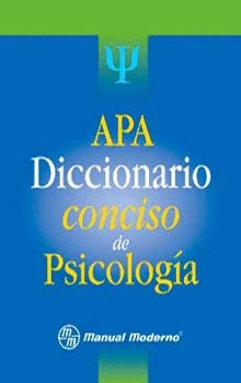 Libro Diccionario Conciso De Psicologia - American Psycho...