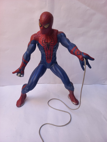 Spiderman Lanza Telarañas Motorizado Original Hasbro Sonidos