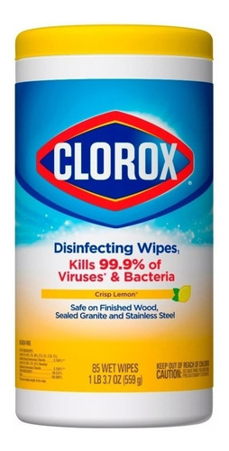 Pañitos Clorox Desinfectante Elimina 99.9% Virus Bacterias