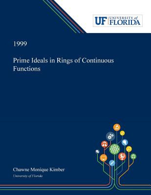 Libro Prime Ideals In Rings Of Continuous Functions - Kim...