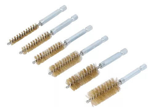 . Pincel Tubular De 6 Peças, Pincel De Remoção De Tinta