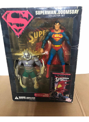 Supermán Vs Doomsday The Death Of Supermán Collector Set Dc