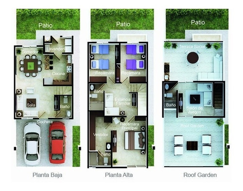 Planos Arquitectonico Proyecto Ejecutivo De Casa Habitacion (Usado)