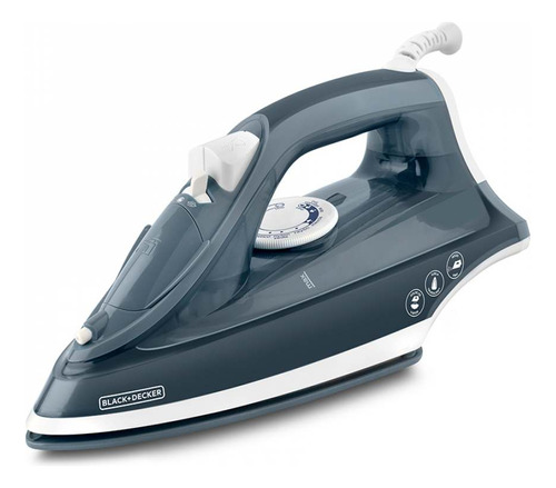 Plancha De Ropa Black + Decker Vapor Trueglide Azul Irbd300