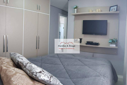 Imagem 25 de 30 de Cobertura Com 3 Dormitórios À Venda, 112 M² Por R$ 647.000,00 - Jardim Las Vegas - Guarulhos/sp - Co0031