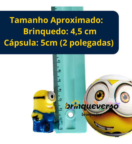 5un Brinquedos Dedoches Minions 2pol
