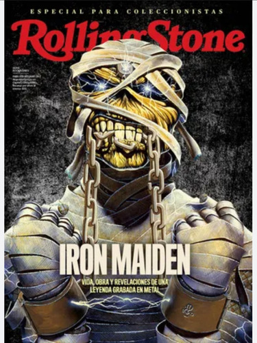 Revista Rolling Stone Iron Maiden- Edición Especial Para Col