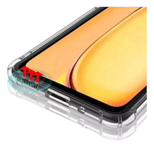 Funda Transparente Bordes Reforzado Para Modelo Xiaomi Redmi Transparente Redmi 13c / Poco C65