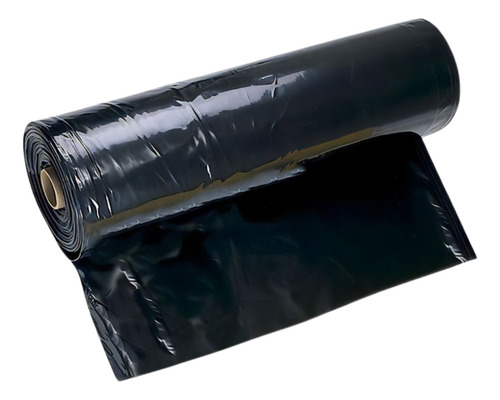 Rolo Lona Plástica Preta 4x100 Pintura, Construção Civil