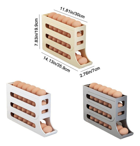 Soporte Para Huevos, Dispensador Con Soporte Para Huevos Enr
