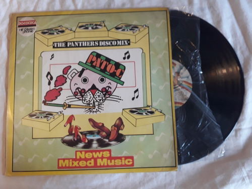 Pato C The Panthers Disco Mix 1984 Argentina Vinilo Lp Nm+