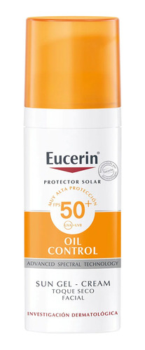 Eucerin Solar Toque Seco Blanco Oil Control 50+ 50ml