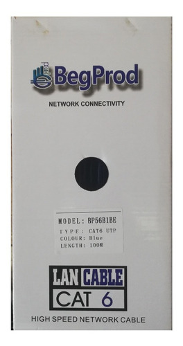 Cable Utp  Categoria 6 100 Mts Bobina Internet