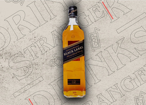 Whisky Johnny Walker Importado Johnnie Black Label 750 Ml