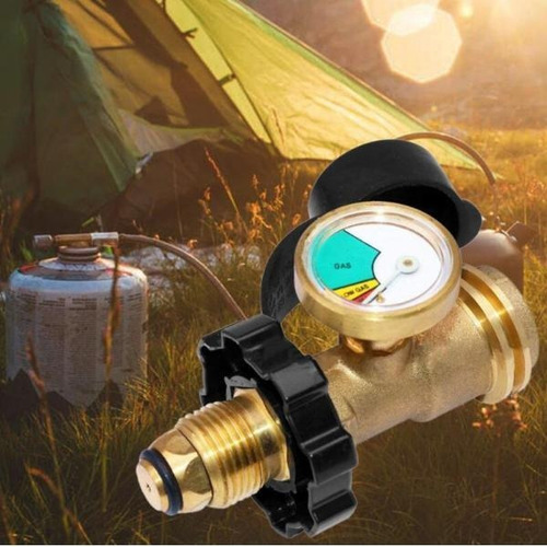 Latón Qcc 1 Propano Tanque Adaptador Bbq 20-40lb Gas