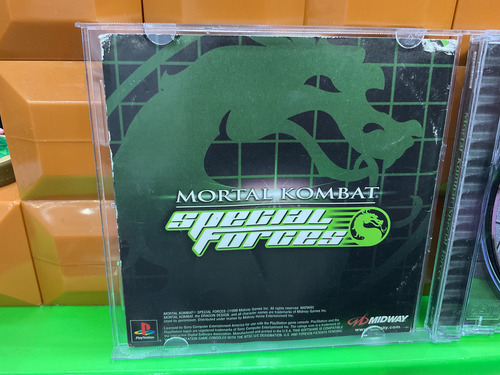 Mortal Kombat Special Forces Play Station1 Ps1 Original (Reacondicionado)