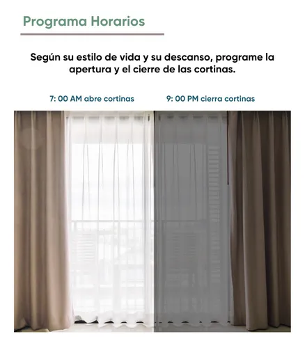 Motor Para Cortinas Wifi Simple Be-mc01