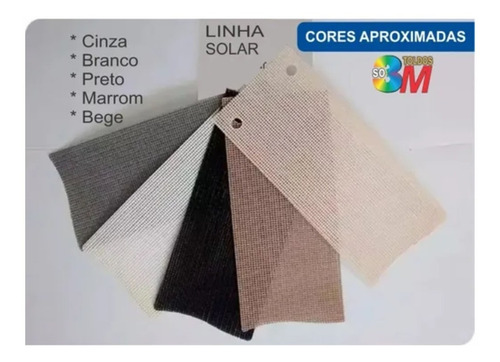 Imagem 5 de 8 de 8 Toldos Cortina Tela Solar Prontos Para Instalar!