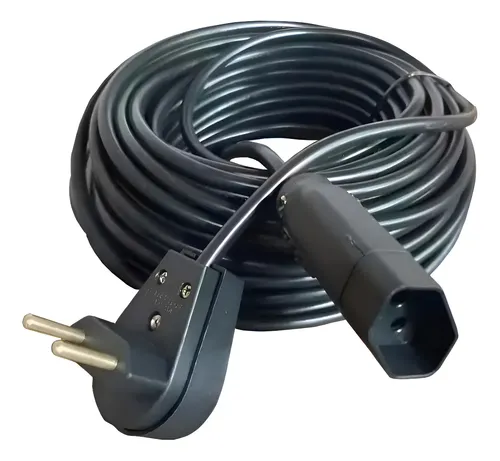 Extensão Elétrica 10 Metros 10a Cabo Pp 2x1,0 Reforçada - R$ 37,9