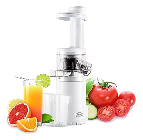 Dewinner Mini Extractor De Exprimidor De Masticación Lenta F